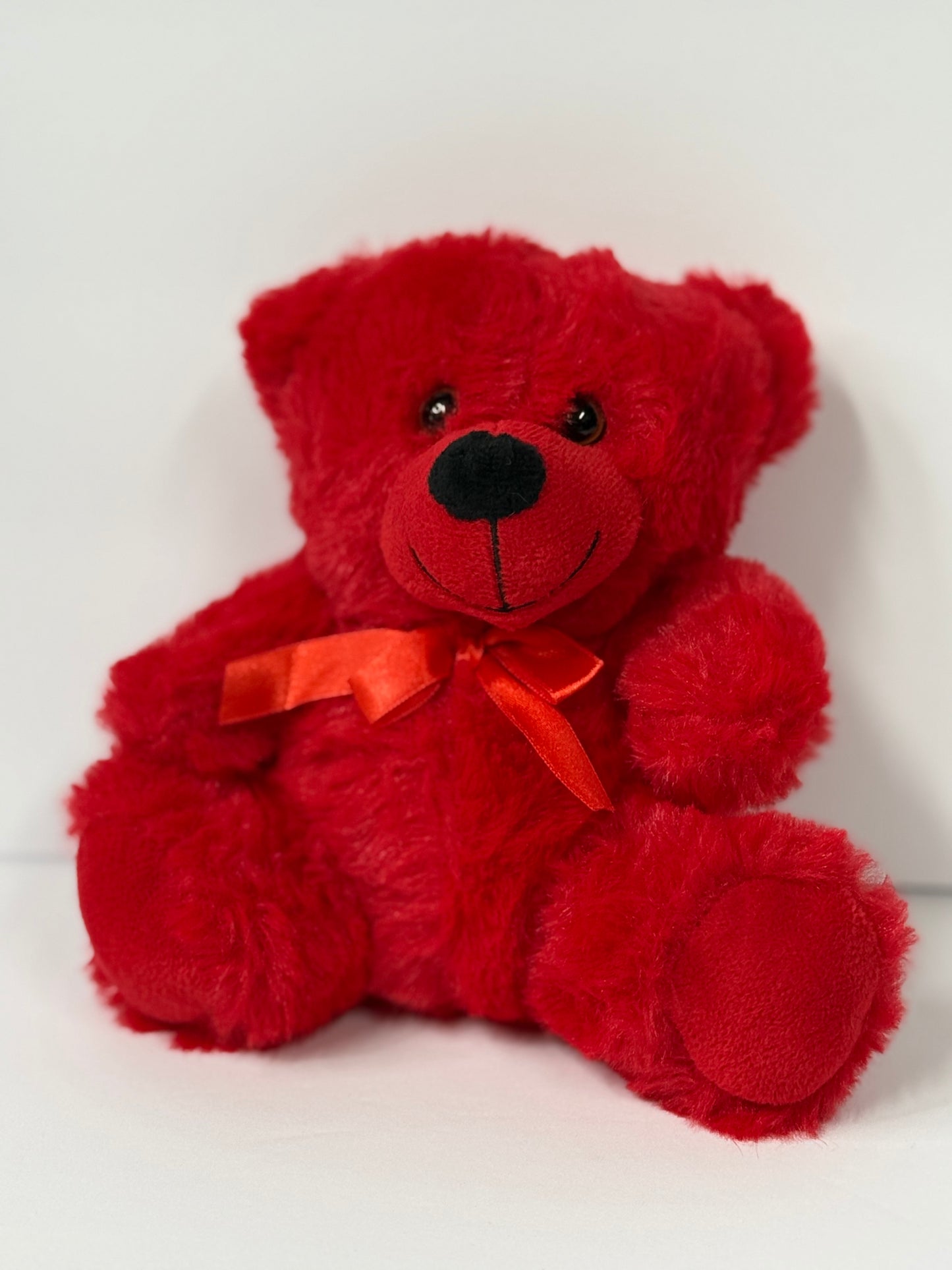 Red 6” Small Plush Teddy Bear