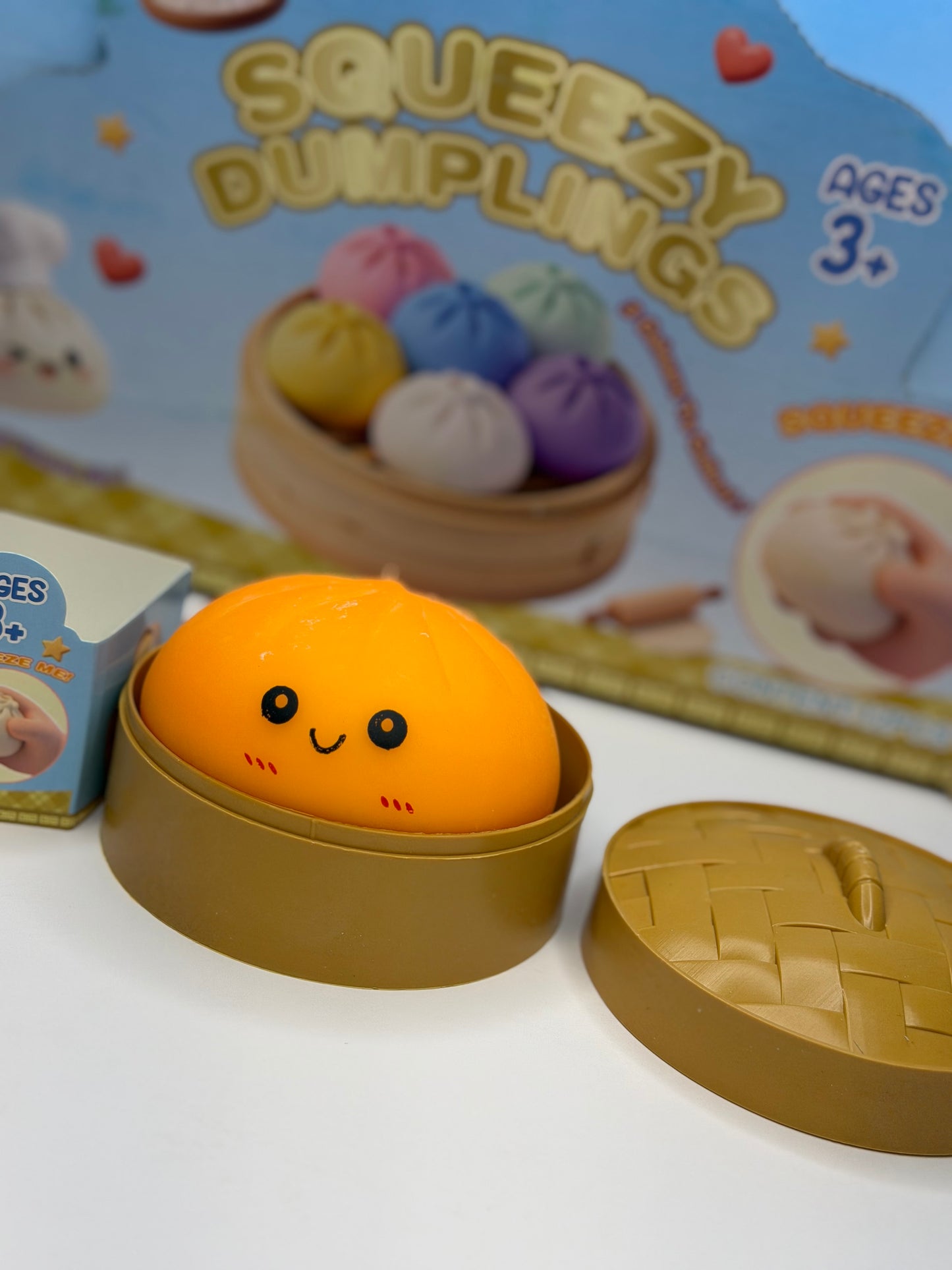 Specific Orange Dumpling Squishy