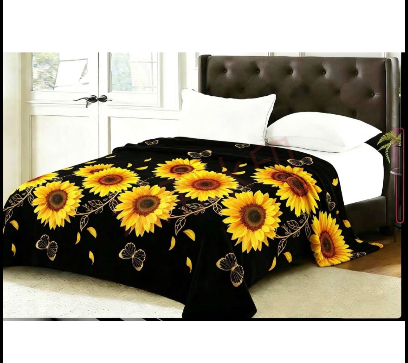 King Size Throw Flannel Blanket – Assorted Designs (1 Pc)