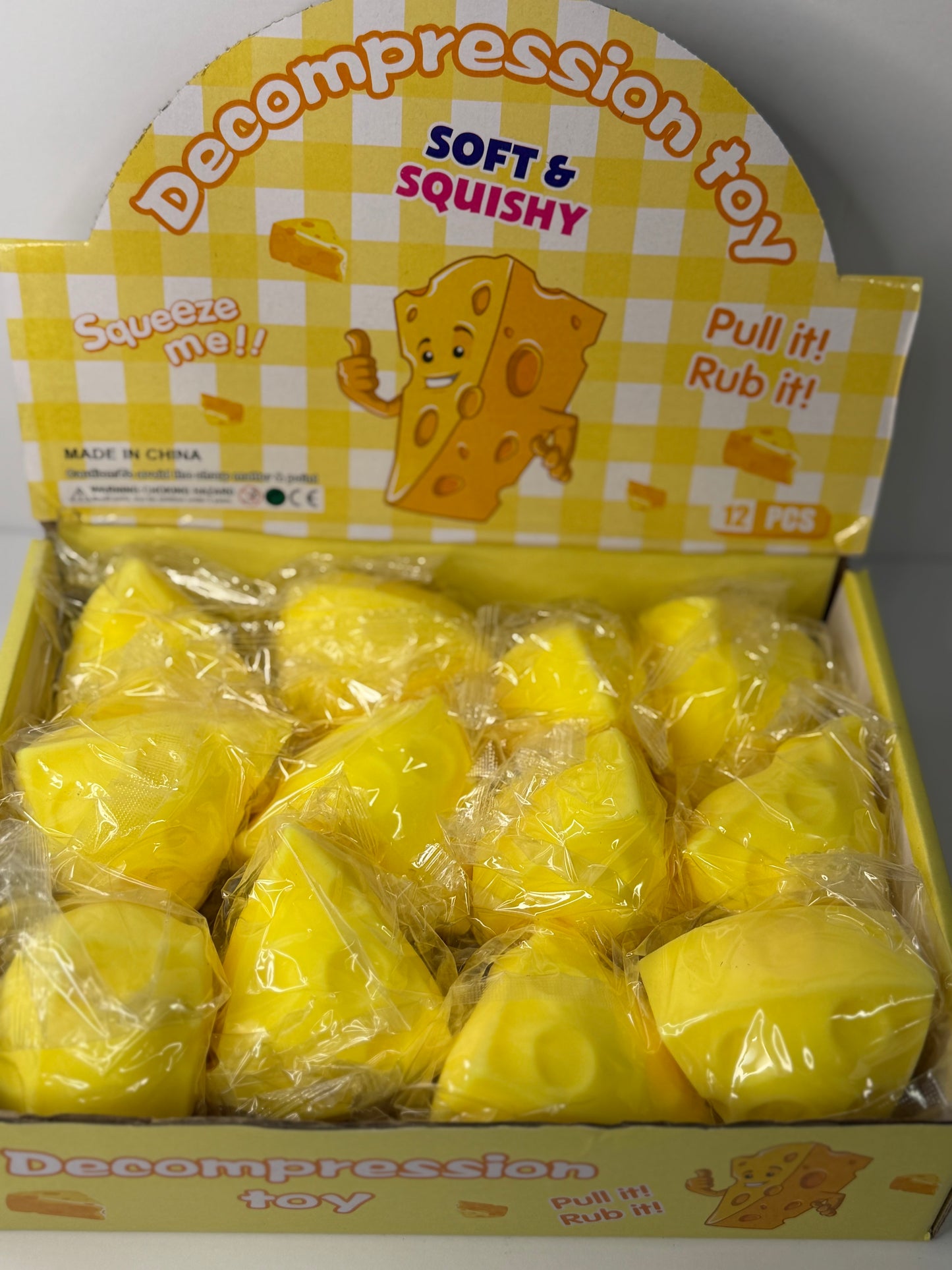 Cheese Squishy (Foam Texture)