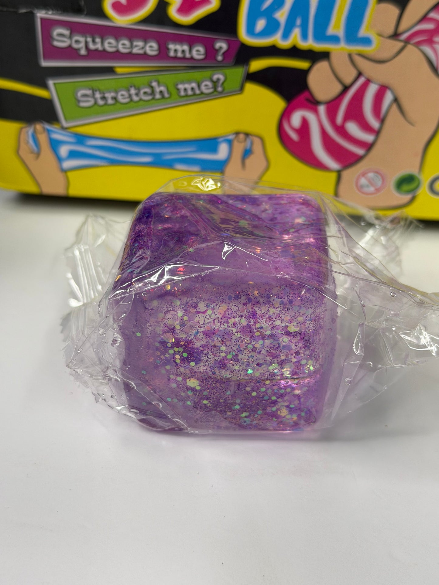 Purple Ice Cube Popular Squishy High Quality Texture