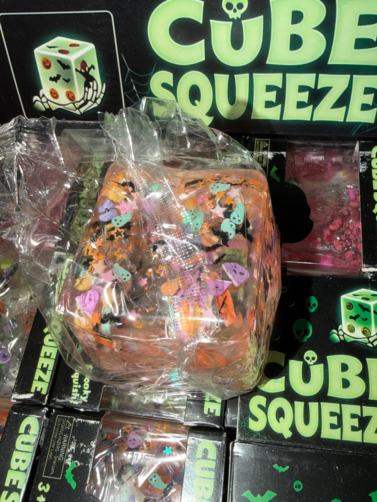 Cube Halloween Sugar Maltose Texture (1 pc)