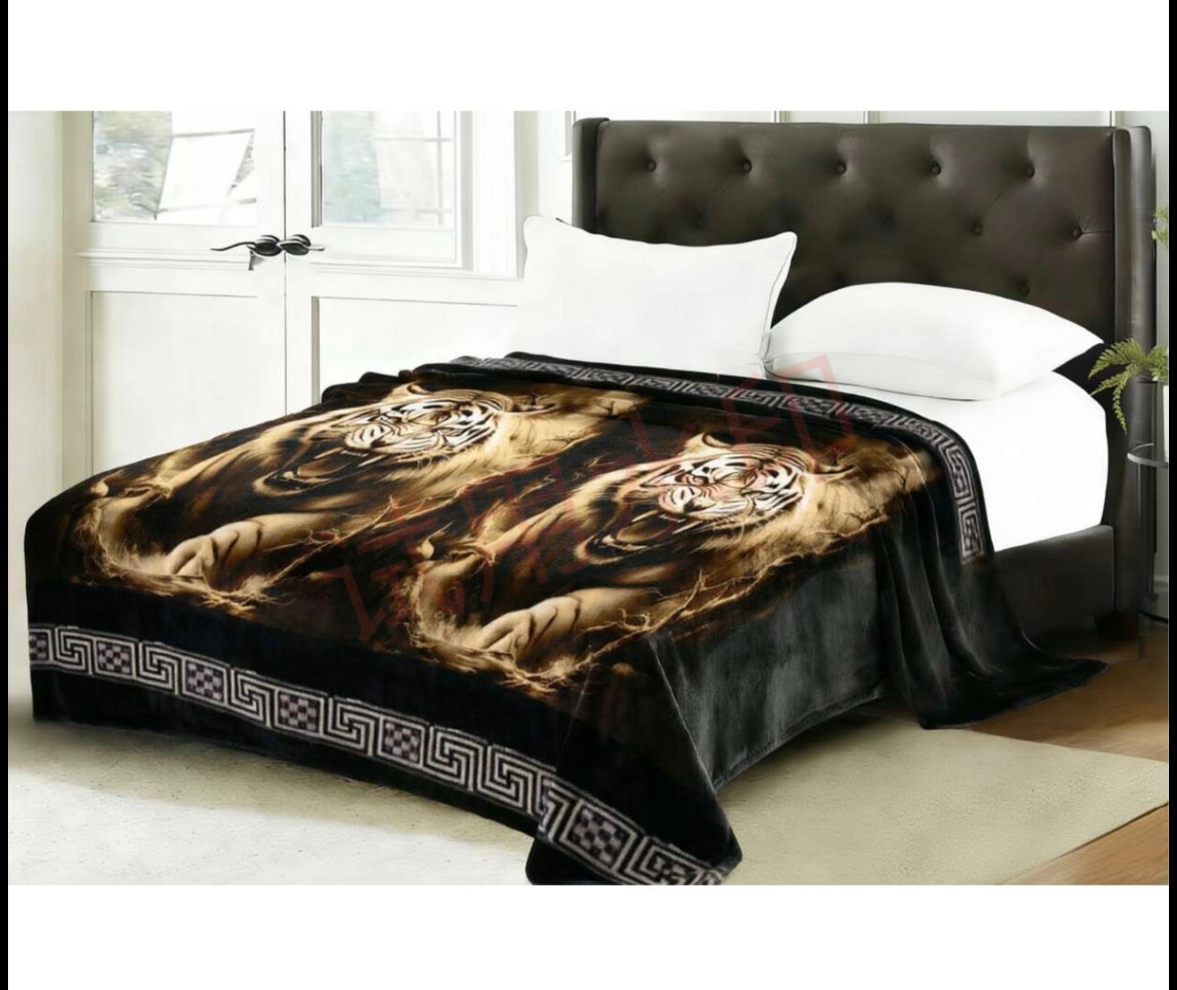 King Size Throw Flannel Blanket – Assorted Designs (1 Pc)