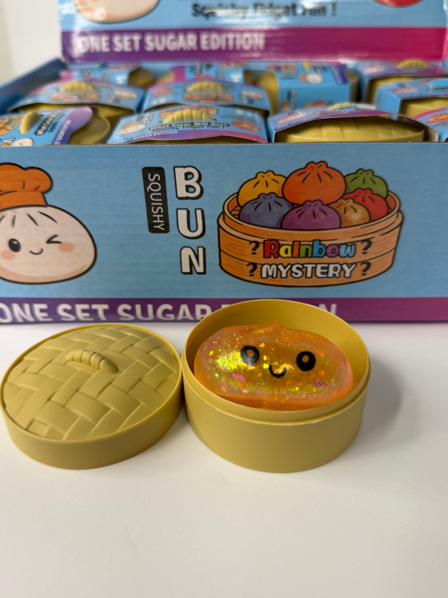 Mini Glitter Dumpling (1pc) (Gel Firm Stretch Texture)