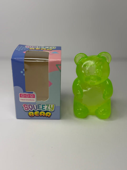 Green Gummy Bear Squishy Firm Texture