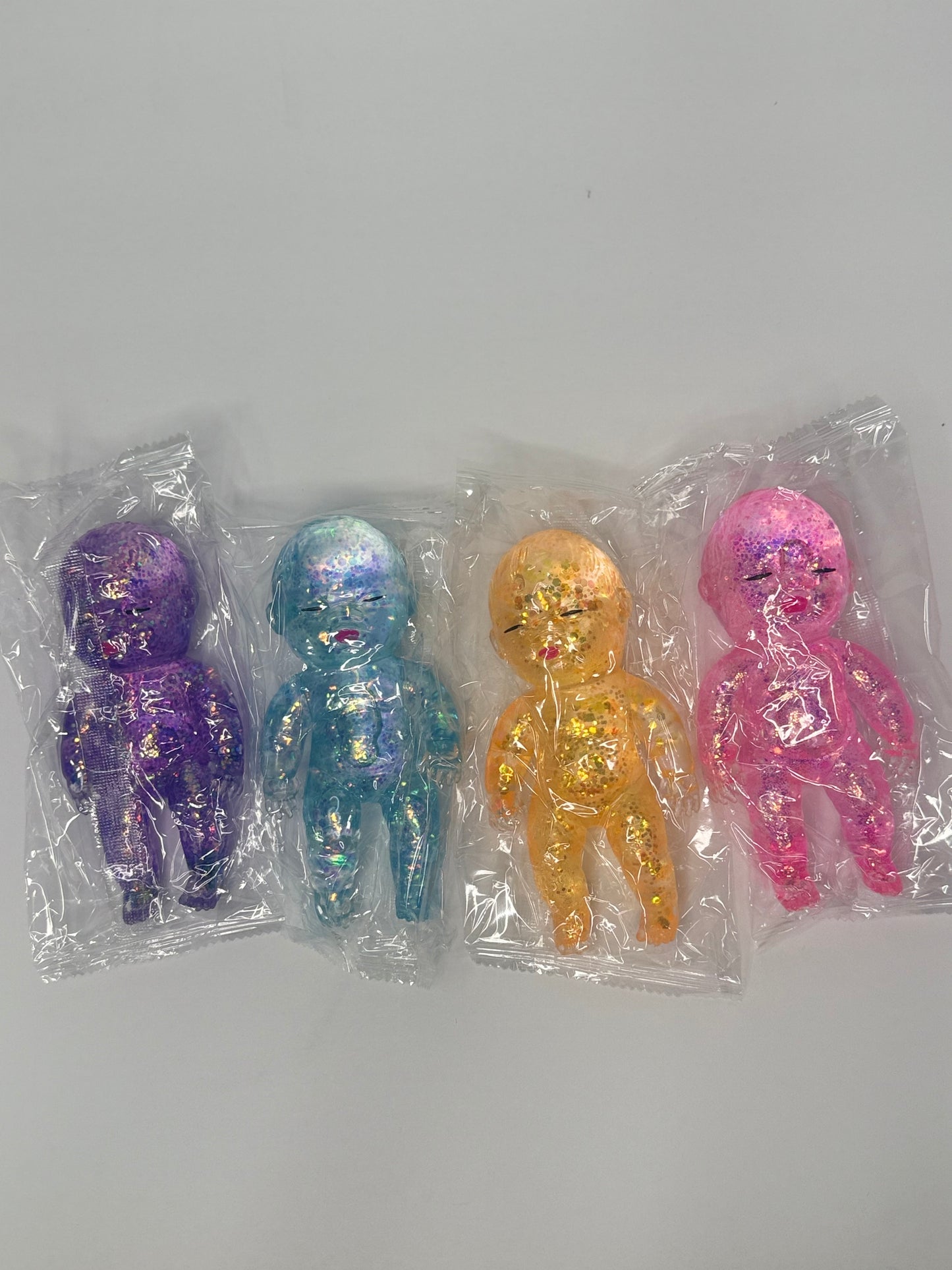 Alien baby squishy Glitter Edition (Sugar Texture)