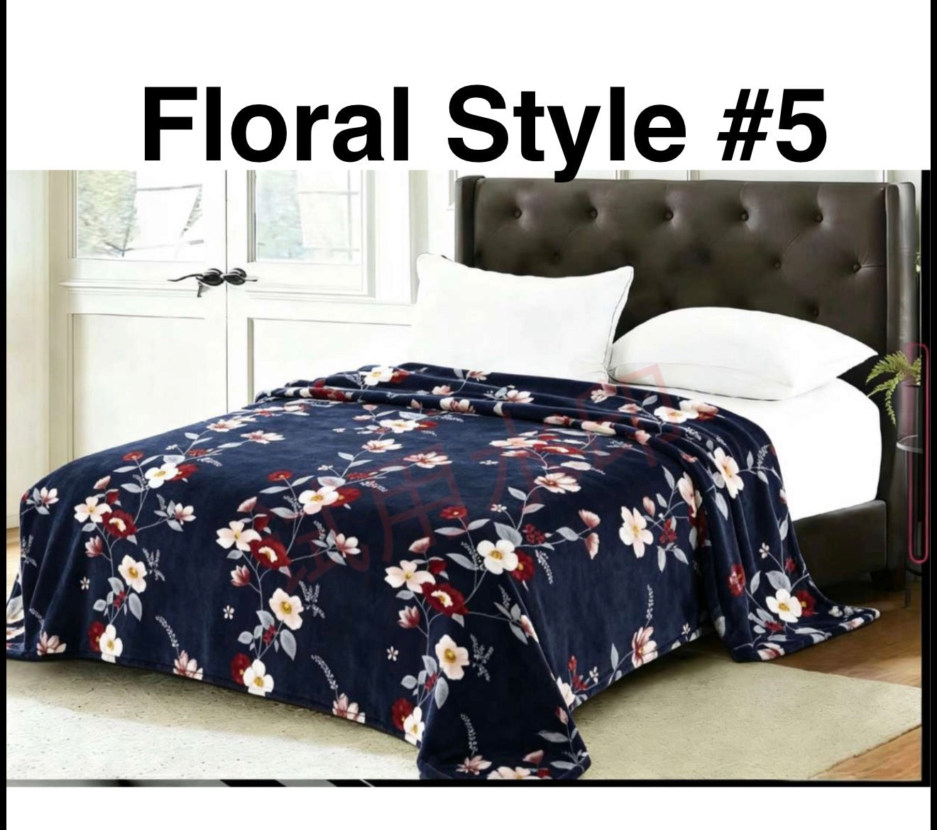 King Size Throw Flannel Blanket – Assorted Designs (1 Pc)
