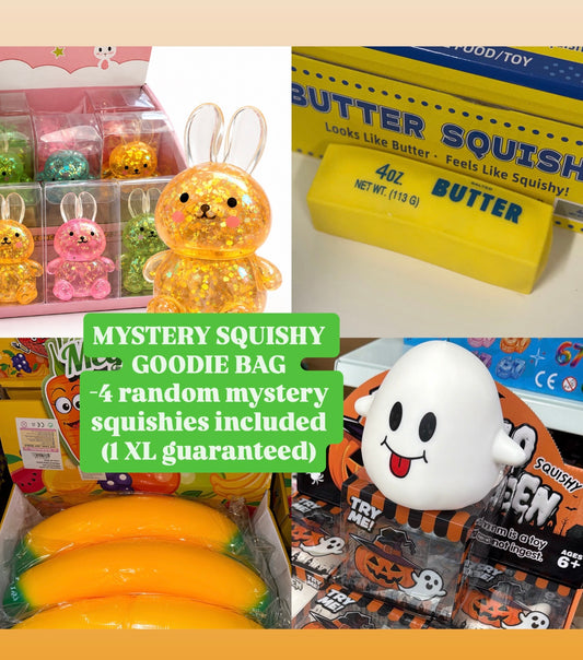 Mystery Squishy Goodie Bag (4 items included)