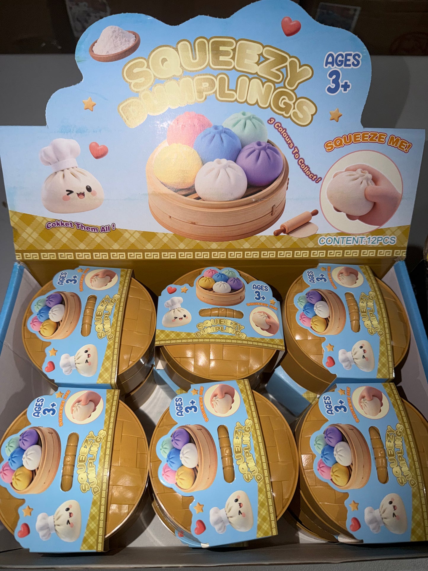 Dumpling Squishy Mystery Blindbox Second Edition Medium Size
