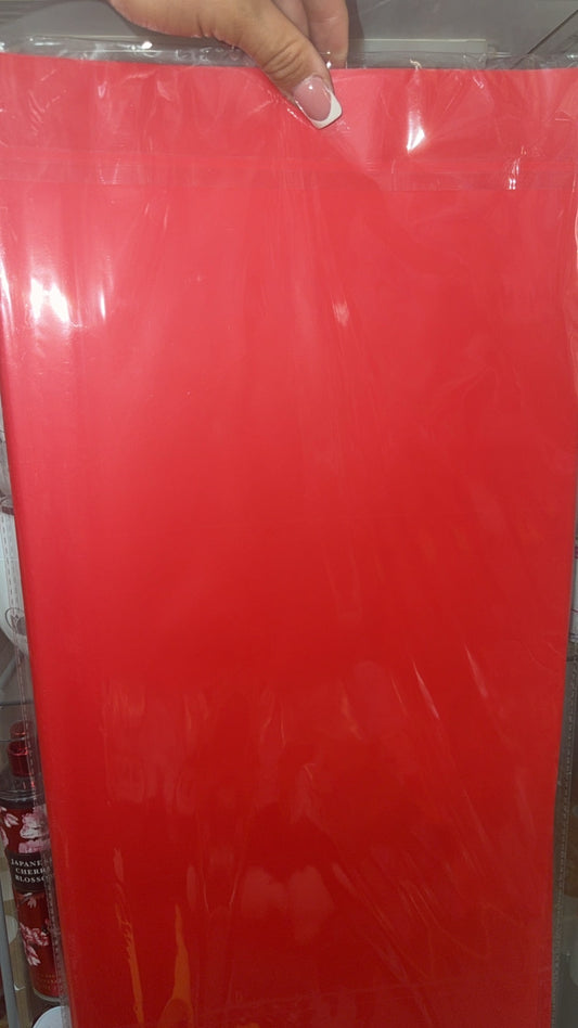 Red Flower Wrapping Paper