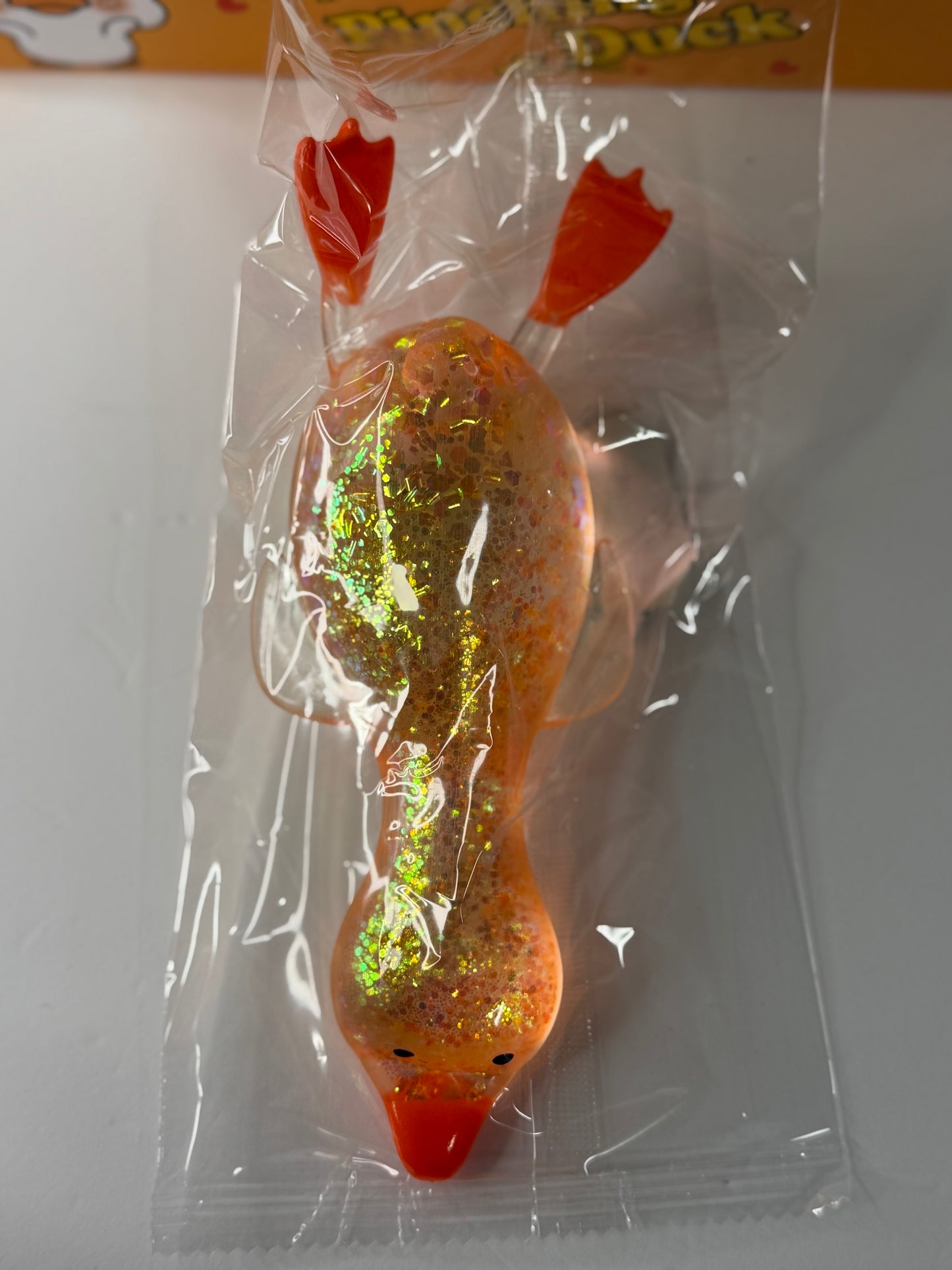 Duck Glitter Squishy