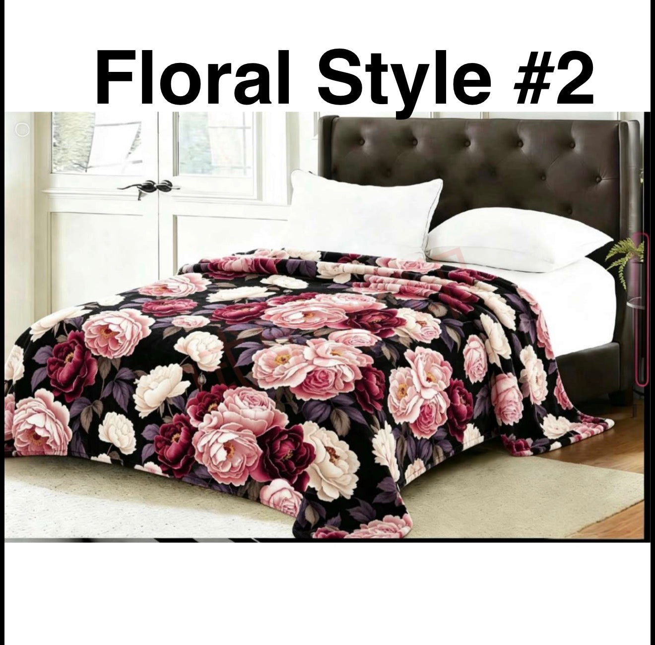 King Size Throw Flannel Blanket – Assorted Designs (1 Pc)