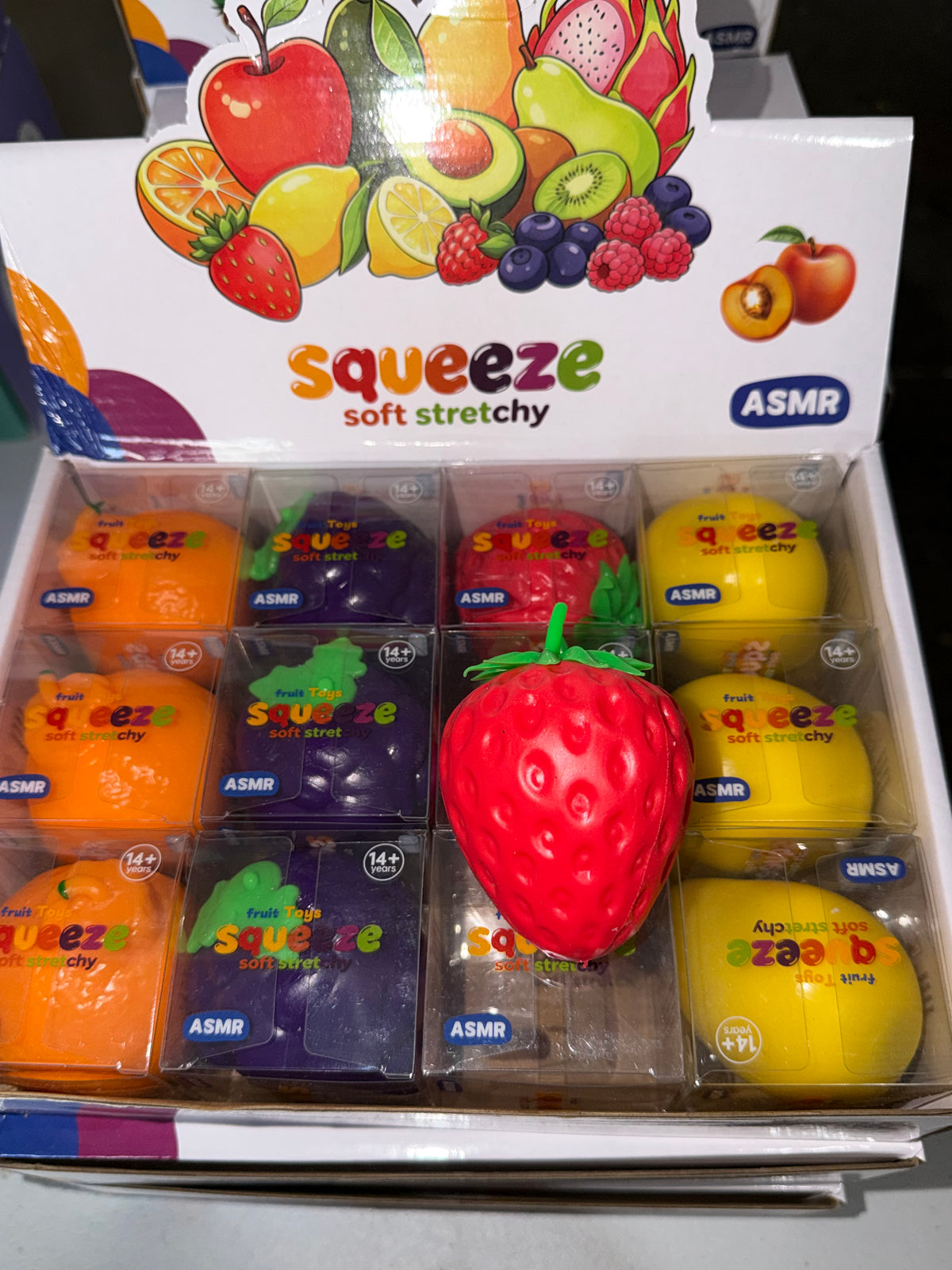 Crunchy Texture Fruit Squishy (1pc) Specific Fruit