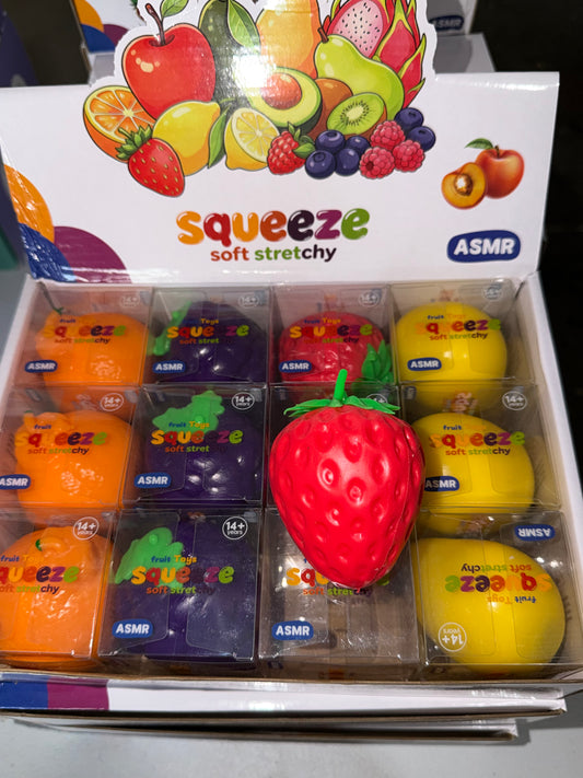 Crunchy Texture Fruit Squishy (1pc) Specific Fruit