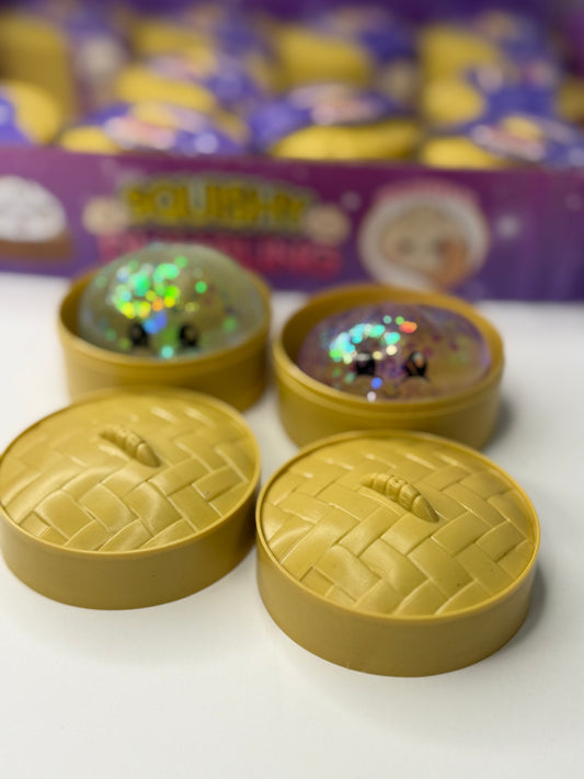Mini Glitter Dumplings Firm Texture