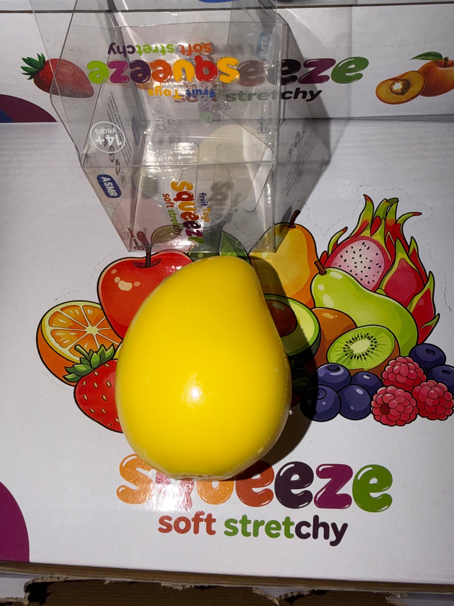 Crunchy Texture Fruit Squishy (1pc) Specific Fruit