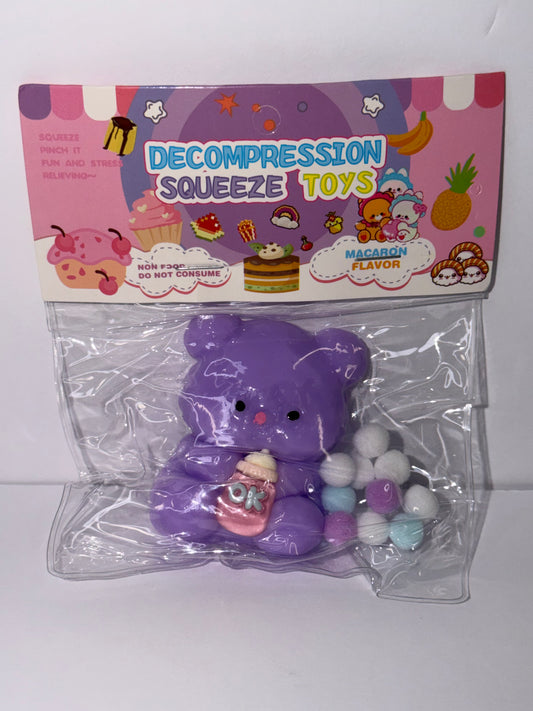 Gummy Bear Purple Squishy