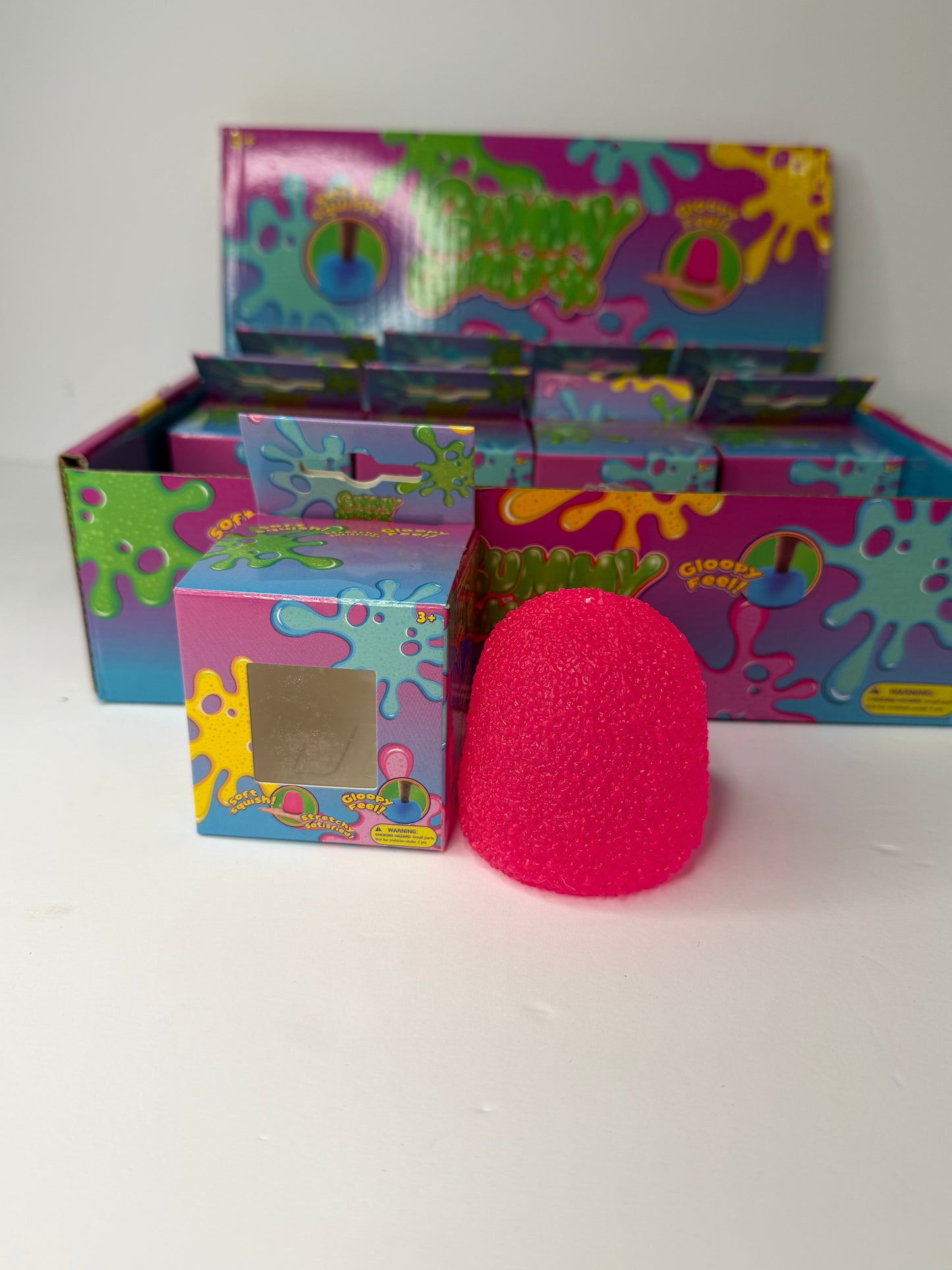 Specific Pink Gumdrop Squishy