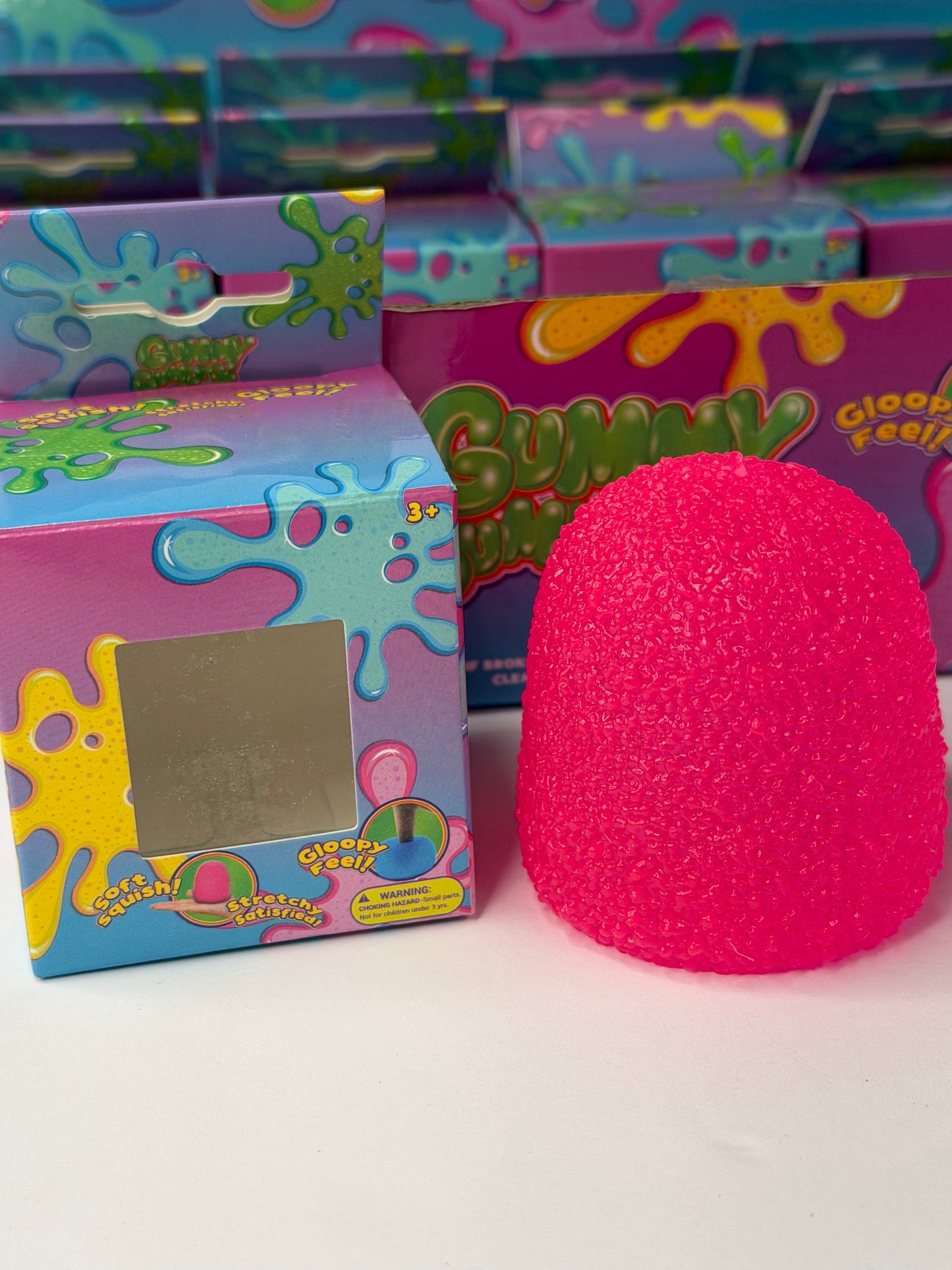 Specific Pink Gumdrop Squishy