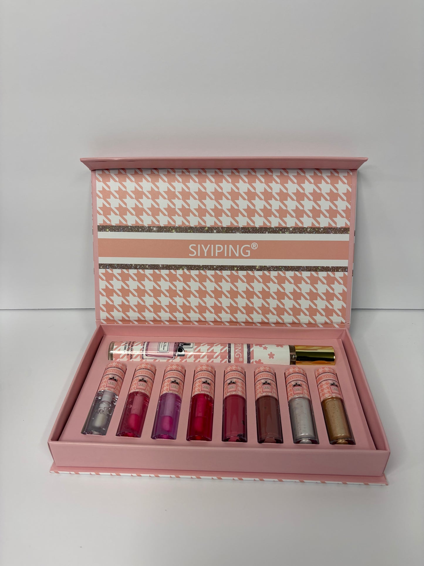 Travel Perfume Gift Set with Lip Gloss