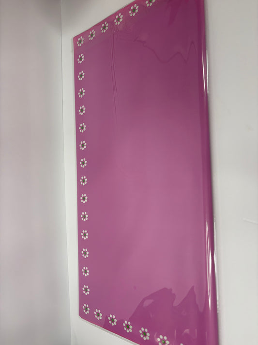 Purple Clay Floral Paper