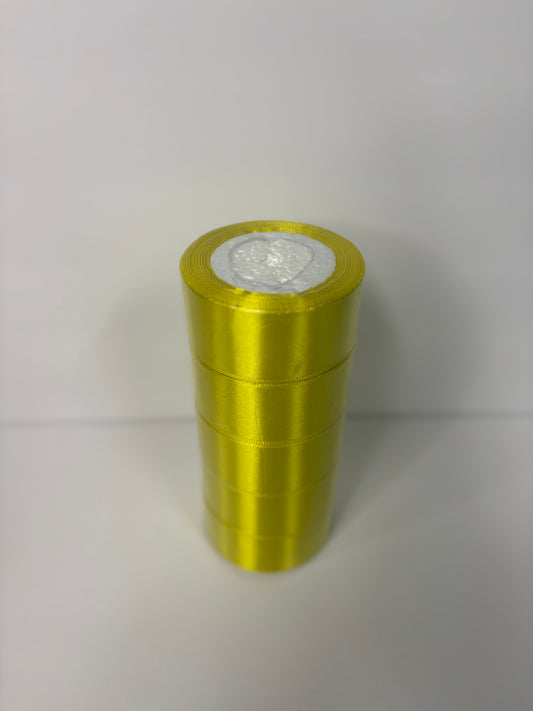 Yellow Satin Ribbon