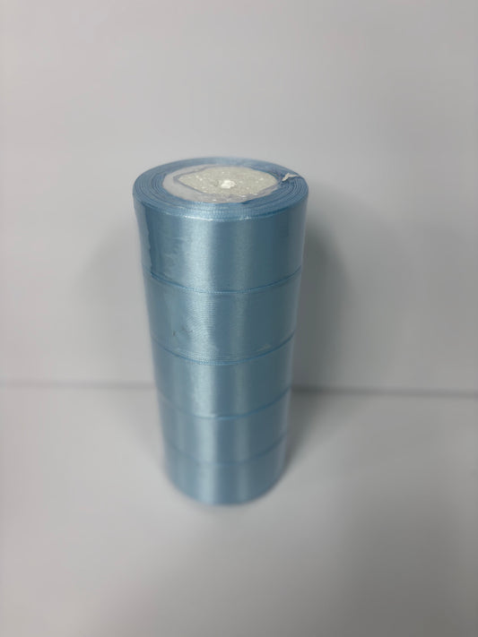 Light Blue Satin Ribbon