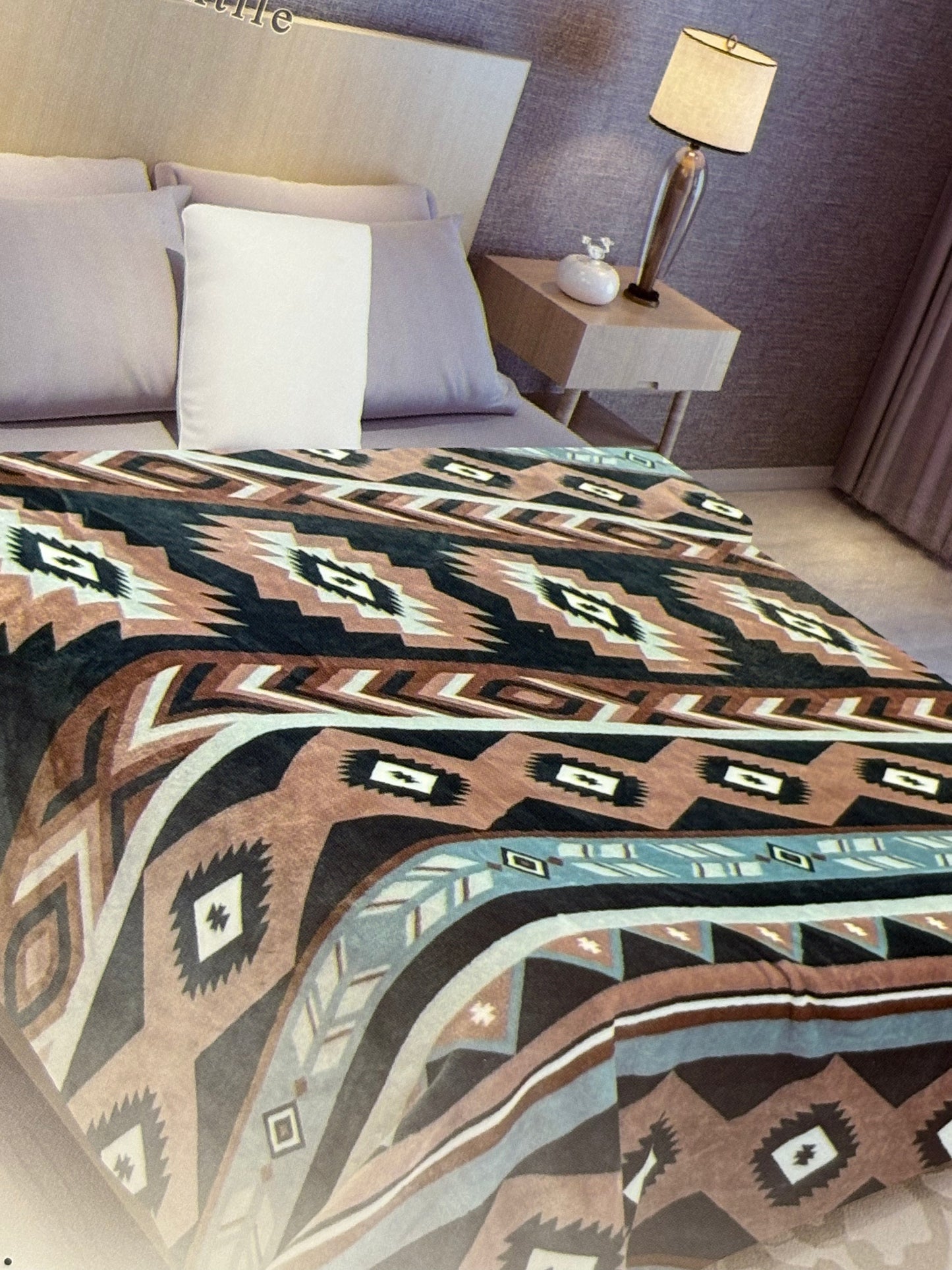 Aztec Green and Brown A-56