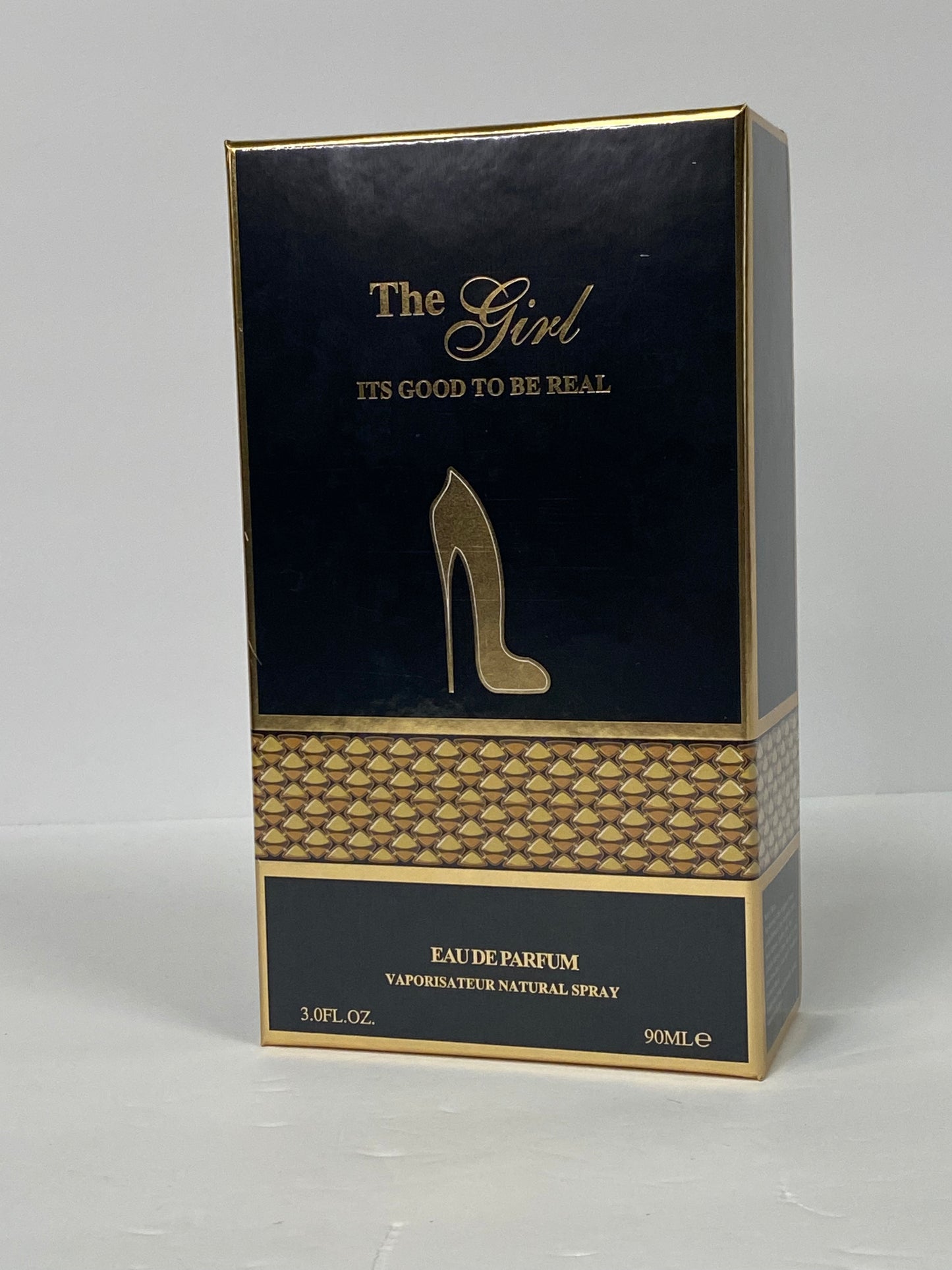 The girl ITS GOOD TO BE REAL High Heel perfume